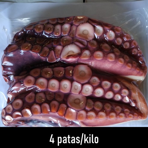 Pulpo Cocido y Envasado GALICIA